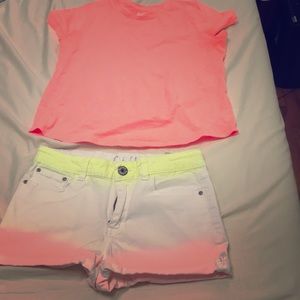 Shorts and shirt set